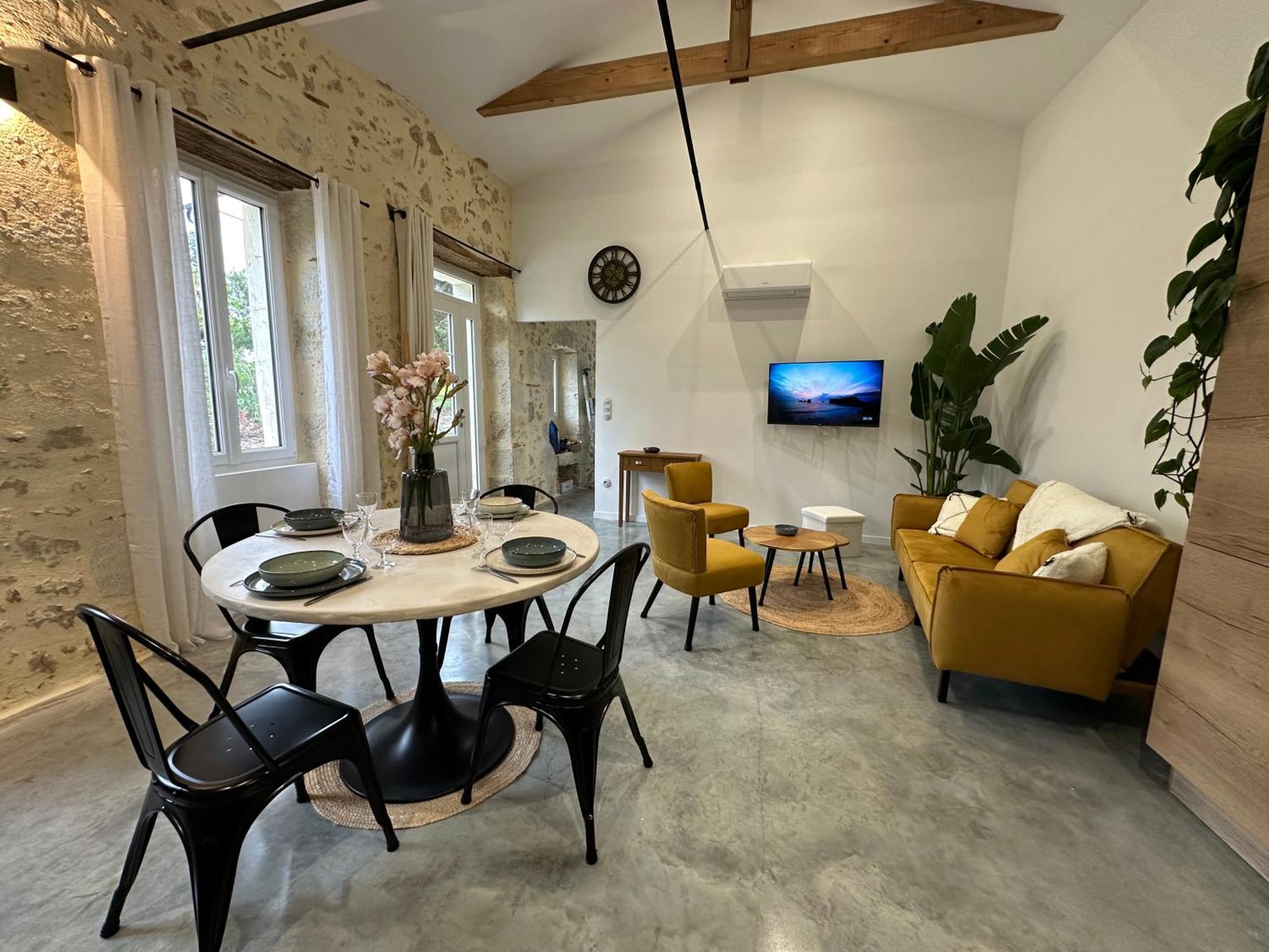 Maison De Vacances Gondrin Kültér fotó