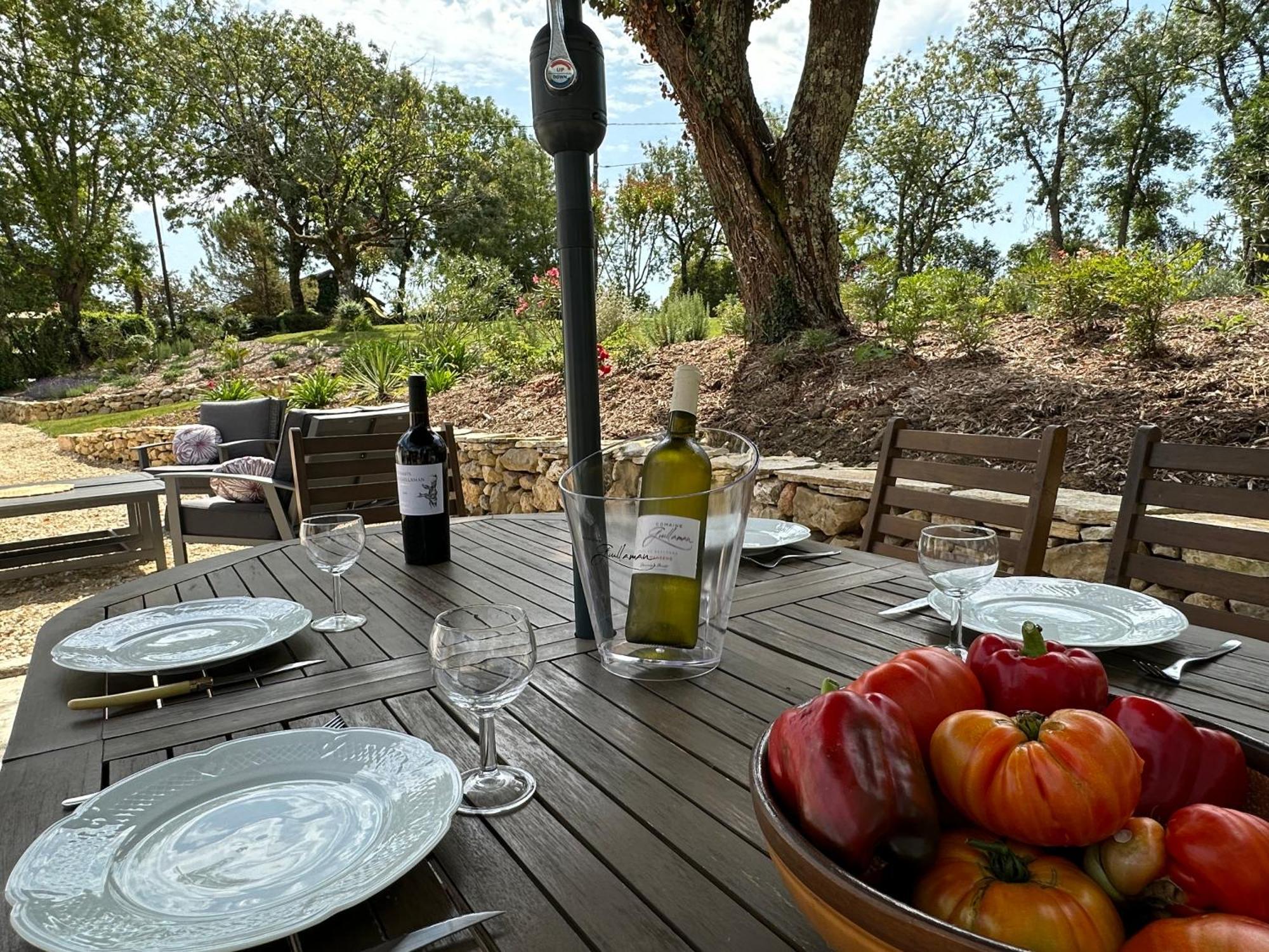 Maison De Vacances Gondrin Kültér fotó